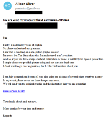 Beispiel einer Phishing-E-Mail mit Link zum DanaBot-Dropper