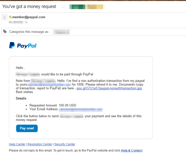 E-Mail- Fake  Quelle: proofpoint