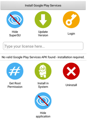 Die Malware verschafft sich Rootrechte und fragt eine Lizenznummer ab, Bildquelle: blog.botfrei.de