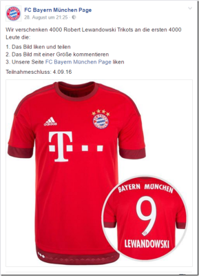 Die “FC Bayern München Page”, Quelle: mimiakma.at