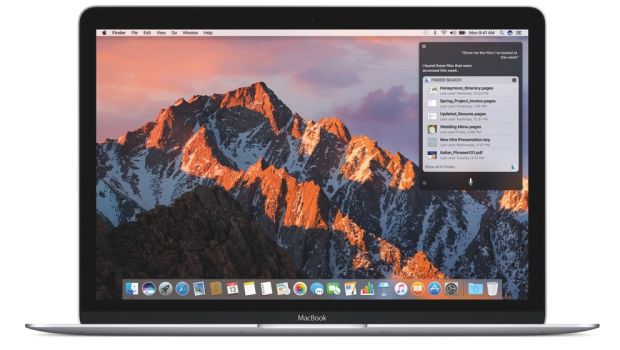 Mac OS Sierra, Bildquelle: giga.de